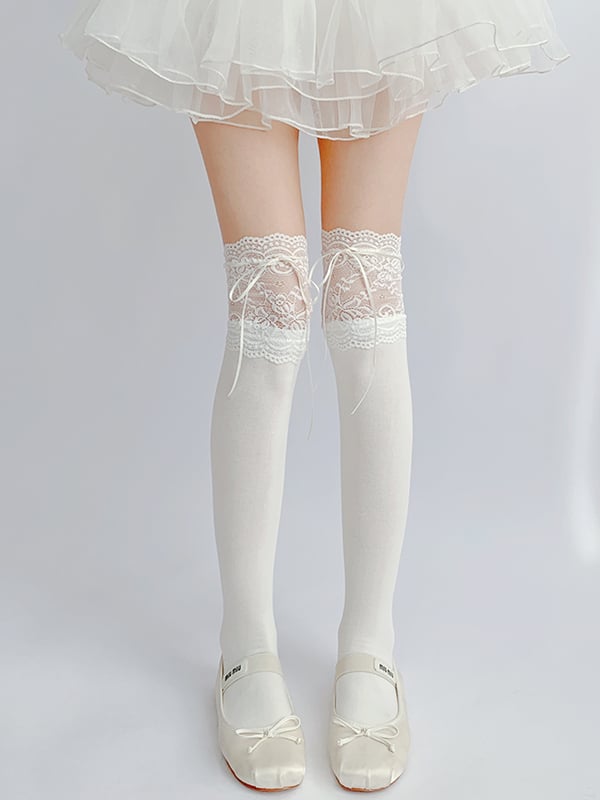 Lolita cute and kawaii socks, tights, stockings and winter leg warmers.