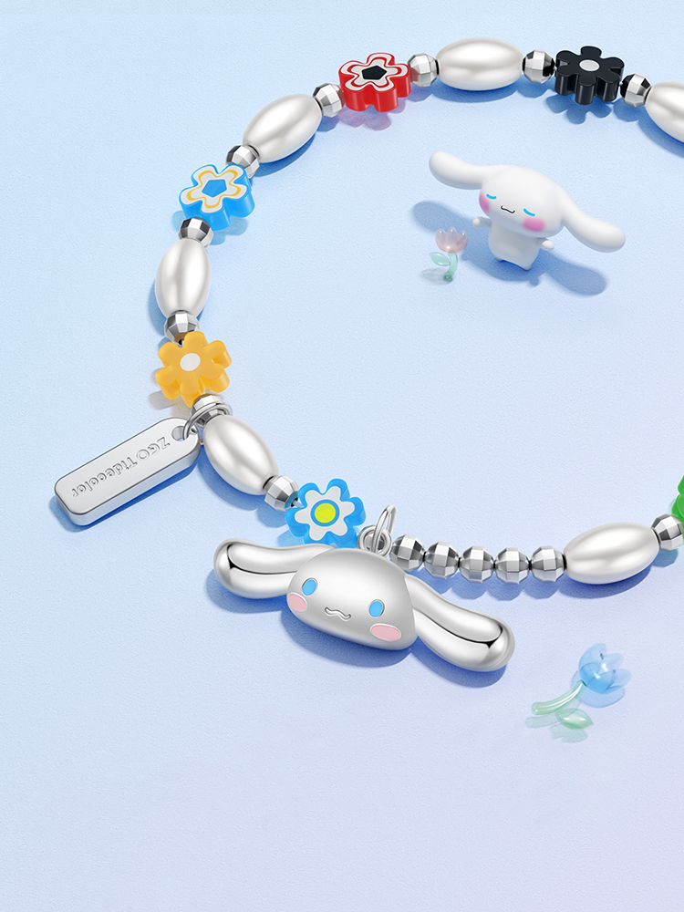 Sanrio charm bracelets  Charm bracelet tutorial, Beads bracelet design,  Tiny bead bracelet