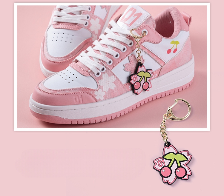 Pink Star Sneakers Platform Shoes Harajuku Women Shoe 