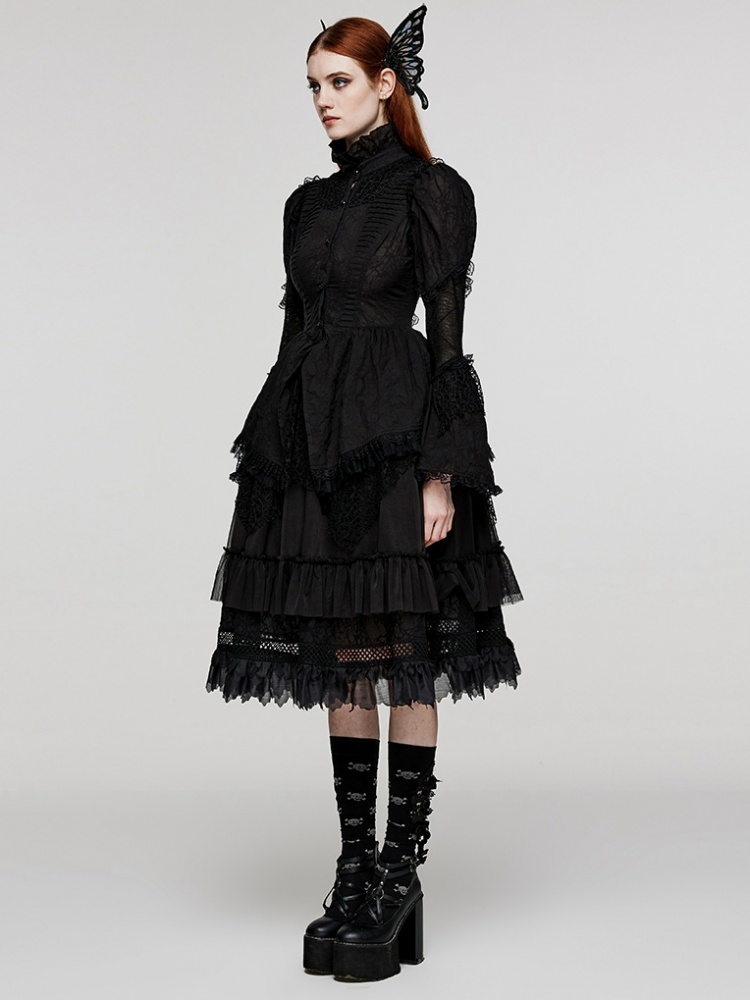 Gothic Doll Dress WLQ-094 by PUNK RAVE brand