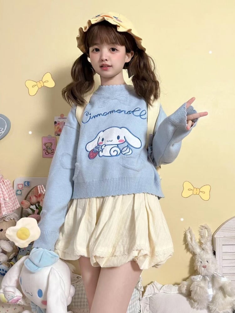 Blue Cinnamoroll Sweater