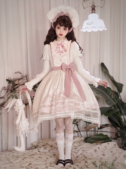 Jumper Skirts Lolita Sleeveless Dresses, Lolita JSK