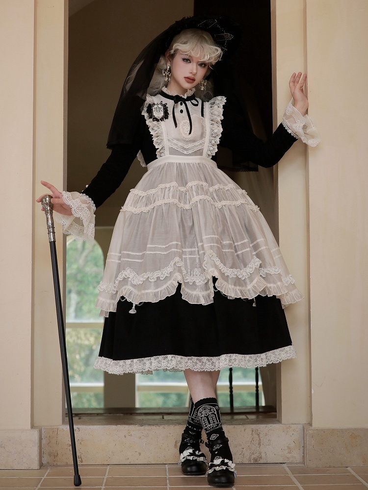 Robe De Fille Isobella & Chloe, Noir Et Blanc à Volants, Taille 18 Mois - Neuve Avec étiquettes, Idéale Fête !