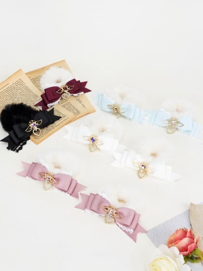 Cute Rabbit Theme Hair Clips Set  Kawaii hair clips, Girls hair  accessories, Flower hair accessories