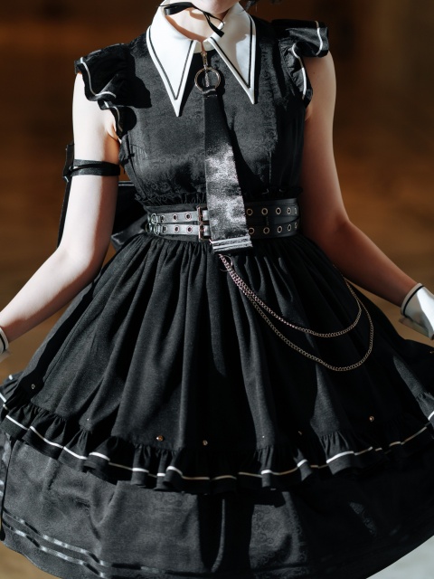 Lolita Lingerie Cute Bow Side Split Two Pieces Nightwear – Risette Lingerie
