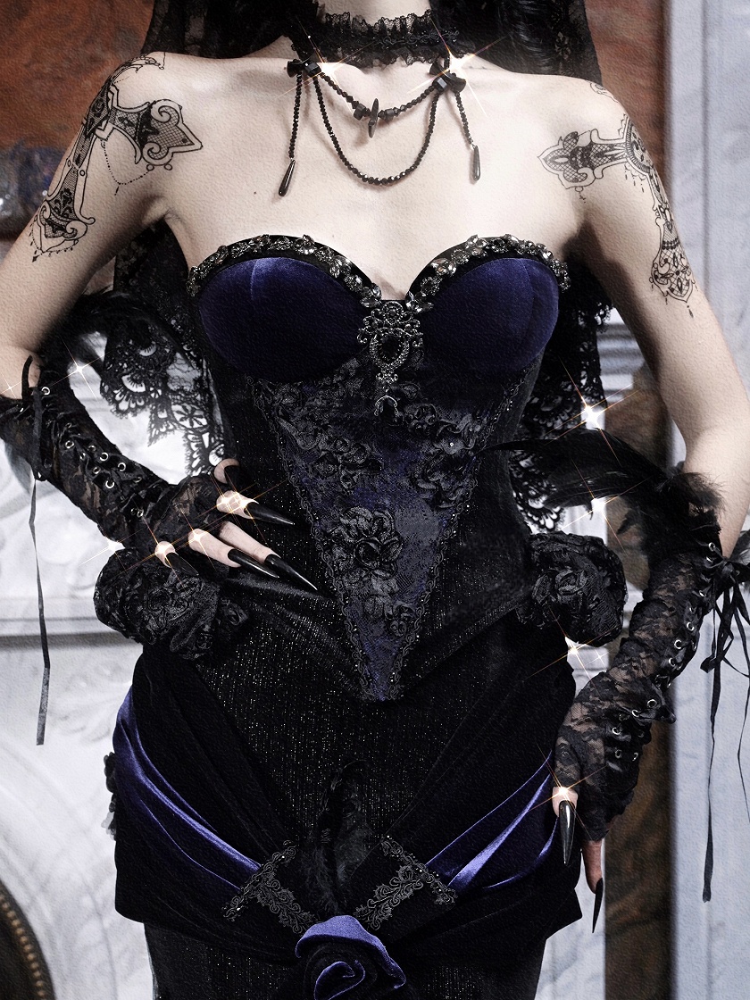 Vampire Goth Romantic Goth Fashion, Vampire Goth Outfits, and Preppy Goth Clothing.