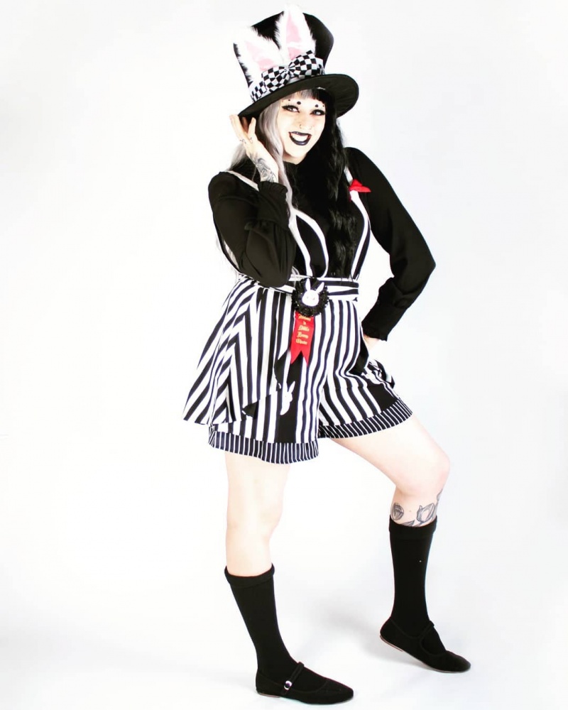 Soul Magician Lolita Overall Shorts / Top