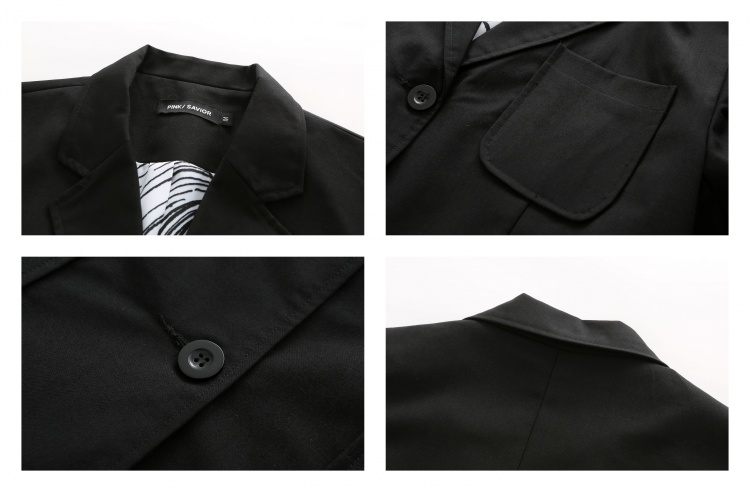 PINK SAVIOR and Junji Ito Collaboration Tomie Casual Suits Coat