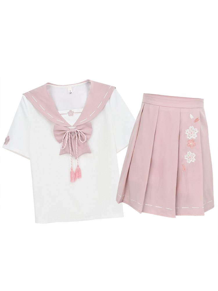 Cherry Blossom School Uniform Set