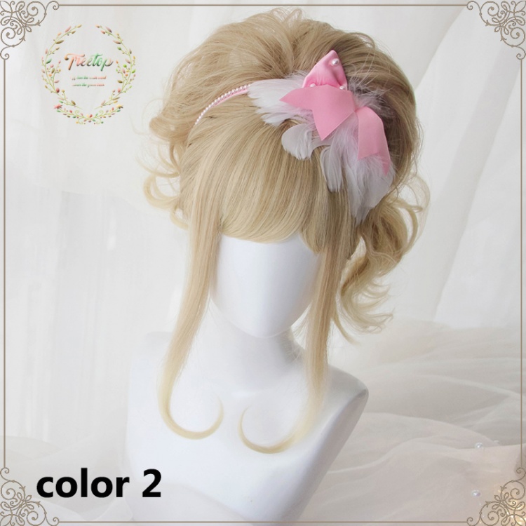 Cute Y2K Preppy Curly Long Low Pigtails In Pink's Code & Price