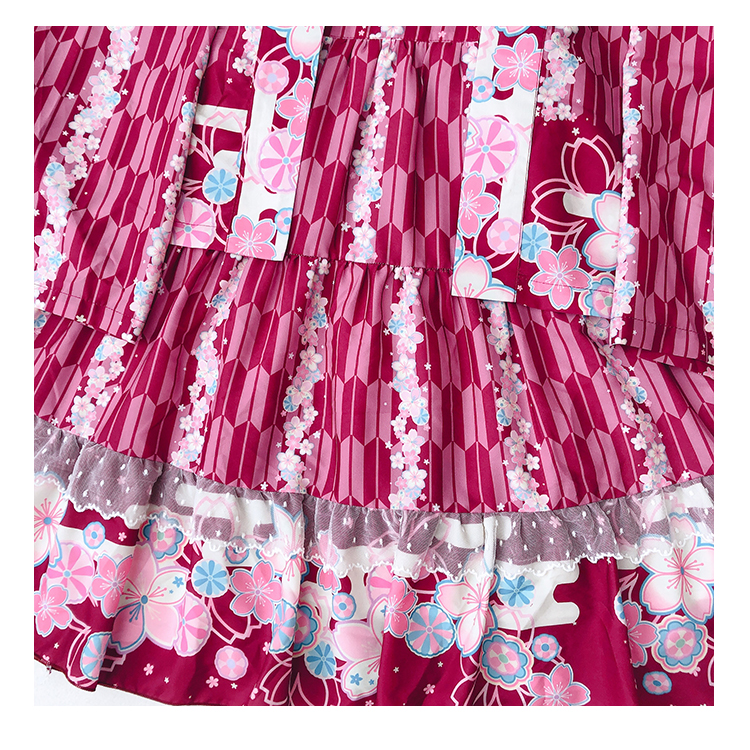 Cherry Blossom Qi Lolita Set
