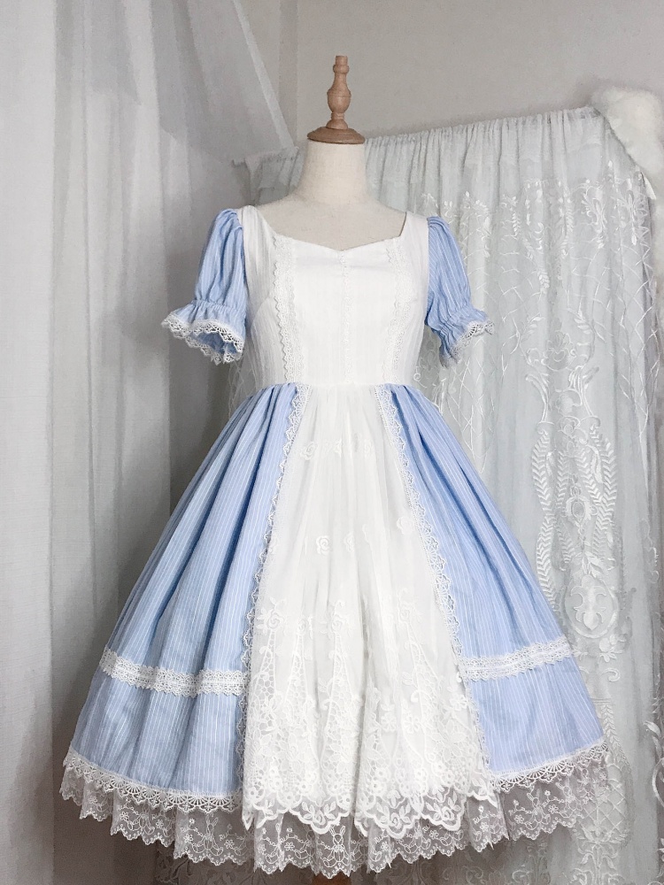 Alice in Wonderland OP Sweet Lolita Dress Free KC