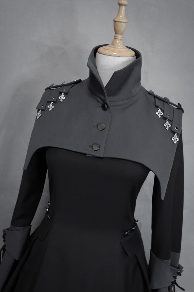The Principle of Strength Gothic Military Lolita Dress OP