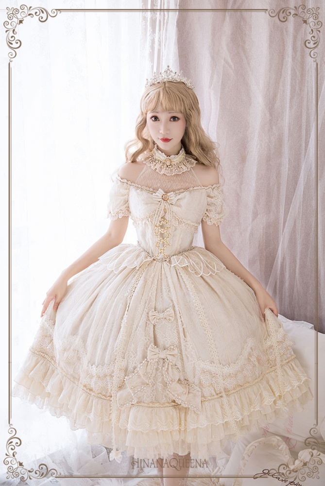 Custom Size Available Fairy Bud Journey Lolita Dress Short Sleeves OP
