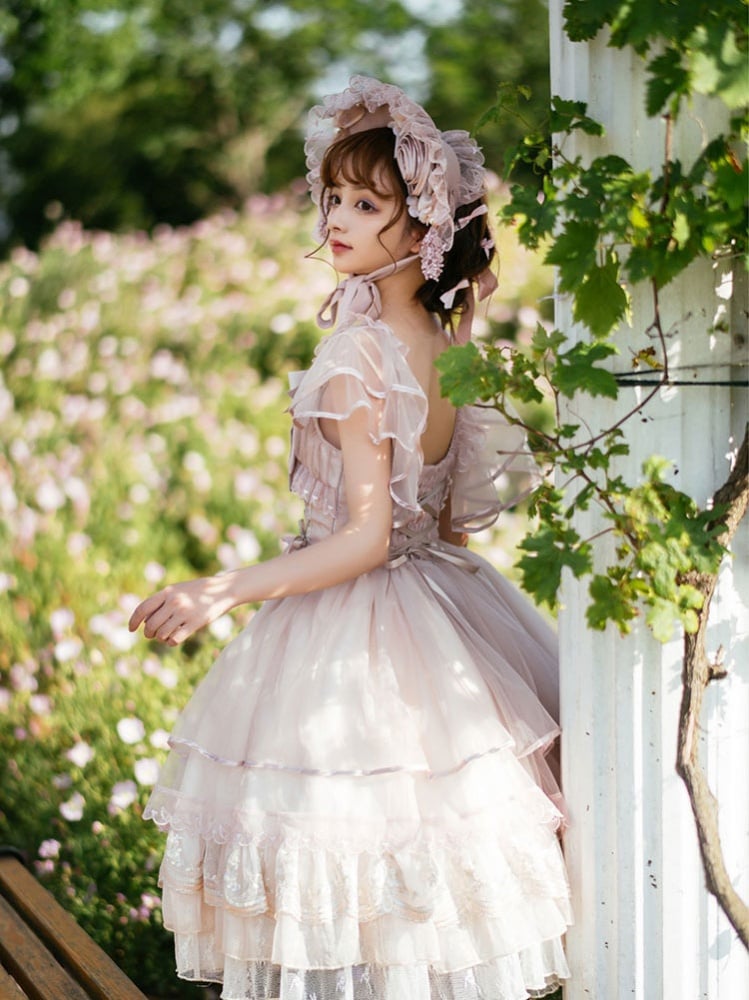 Little Rose Elegant Lolita Dress JSK