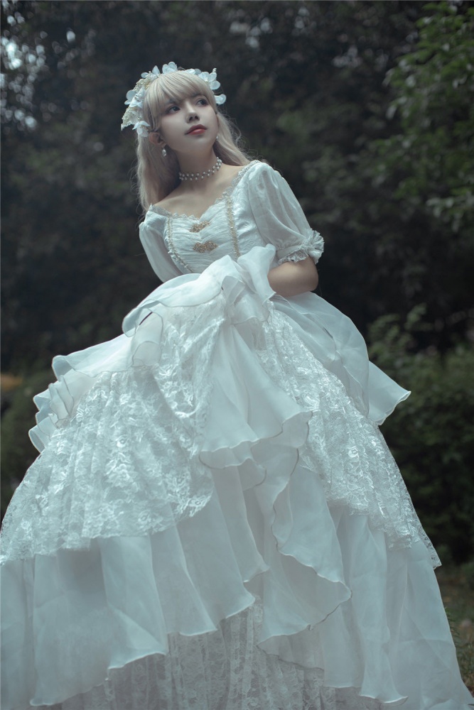 Made-to-Order Vintage Princess Dress - Snow Song