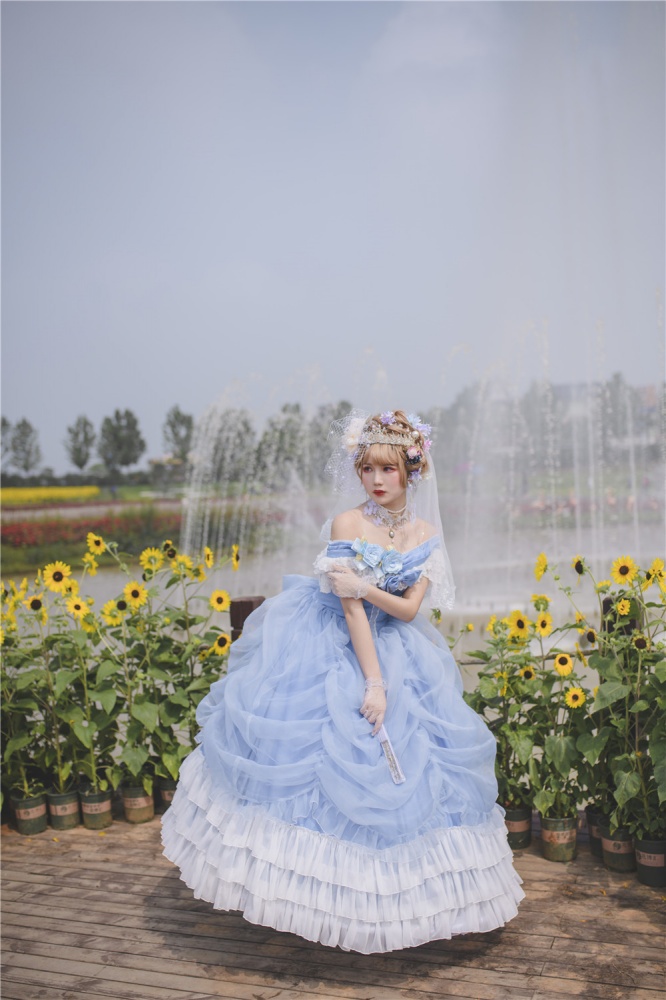 Handmade Cinderella Ball Gown for Weddings