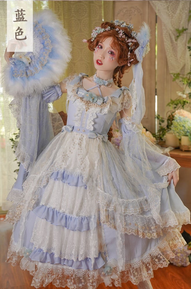 Dream Spring Hanayome Lolita Dress Full Set