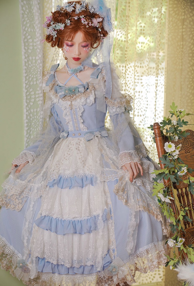 Dream Spring Hanayome Lolita Dress Full Set