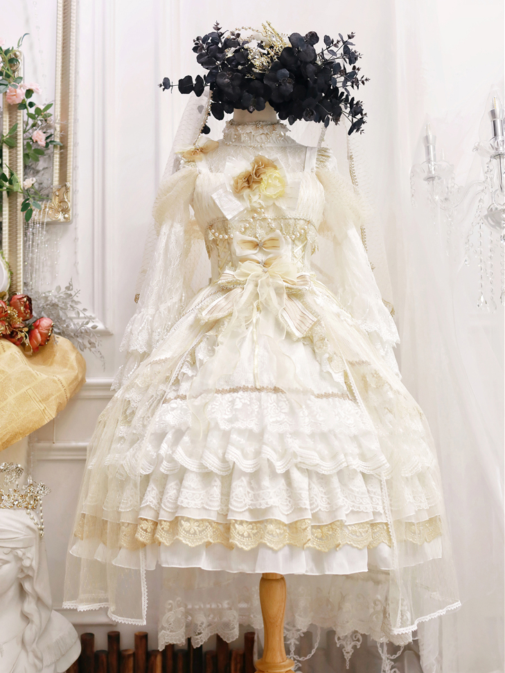 Moonlight Song Hanayome Lolita Dress JSK Full Set