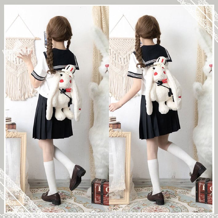 RosyDream -Vampire Rabbit- Halloween Gothic Lolita Bag and Doll