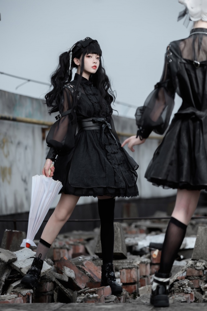 Kung Fu Punk Lolita Dress OP