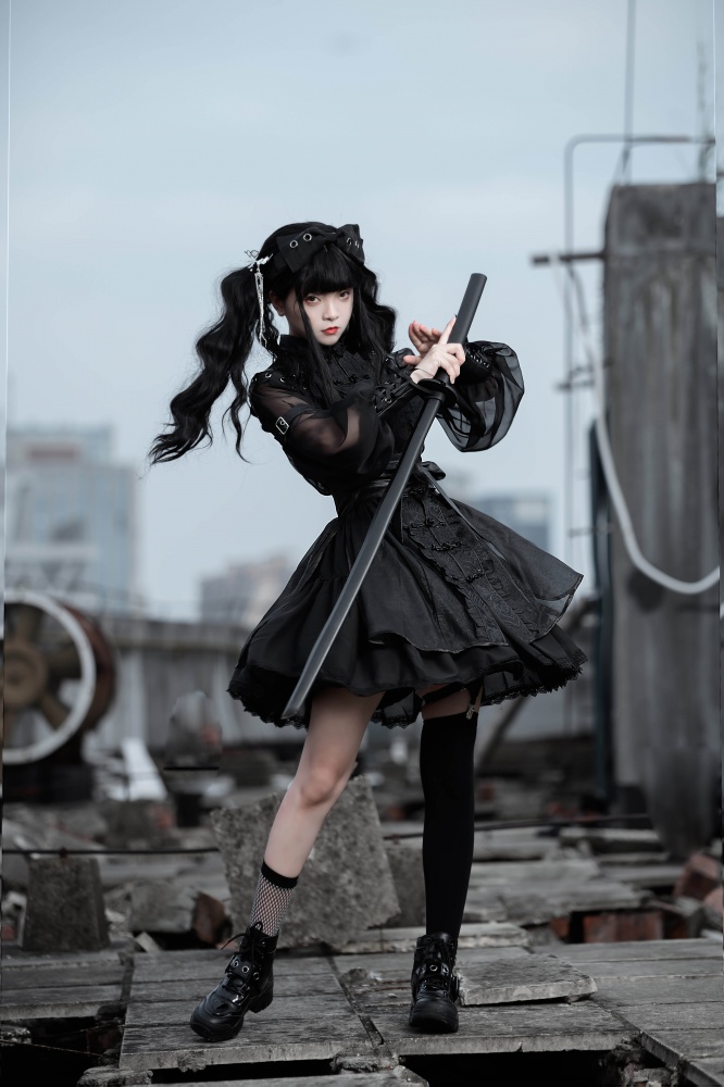 Kung Fu Punk Lolita Dress OP