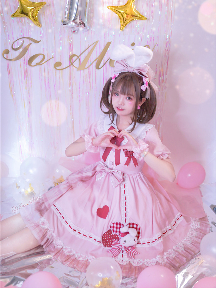 Bunny Up Idol Declaration Lolita Dress OP