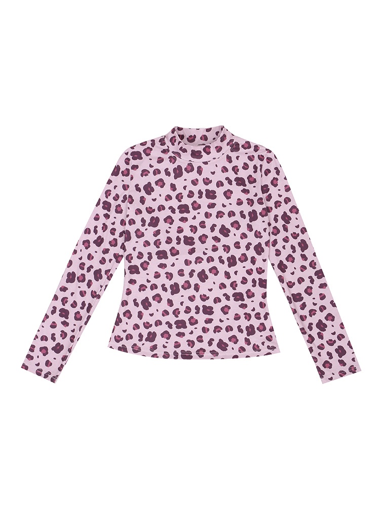 Sweet Little Leopard Y2k Hot Girl Harajuku Style Long Sleeve T Shirt By To Alice