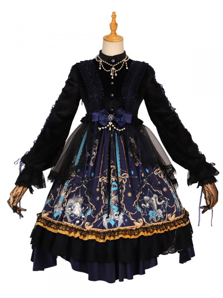 Gorgeous God Redemption Gothic Lolita Dress SP OP