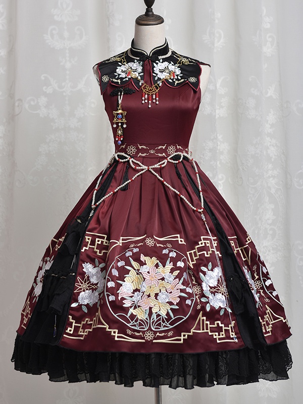 Chinese fashion brand: Lolita Dress based on Hanbok is written as kind of  Qilolita, which means Chinese style Lolita. : r/China