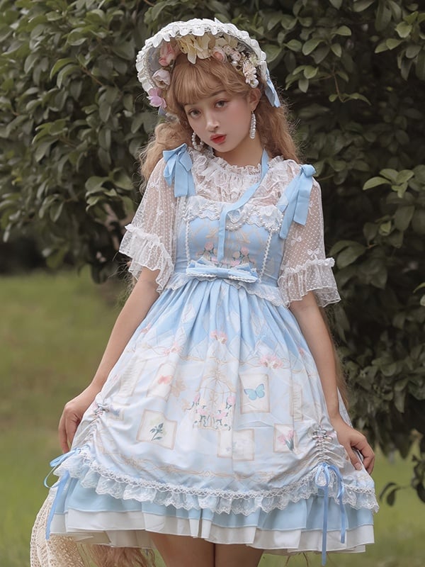 Flower Cage Museum Lolita Dress JSK