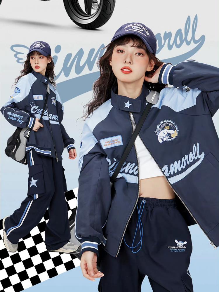 New baseball uniform men's Korean trendy fashion jacket casual high street  all-match handsome varsity jacket unisex hip hop top