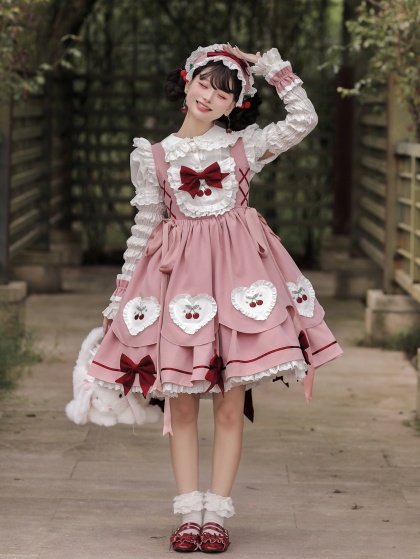 Cherry Print Lolita Dresses