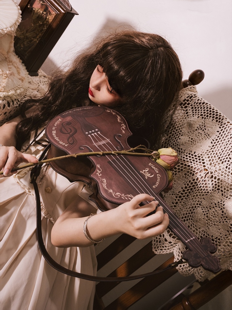 かわいい～！」 バイオリンの夢 ワンダーランドのアリス バッグ 