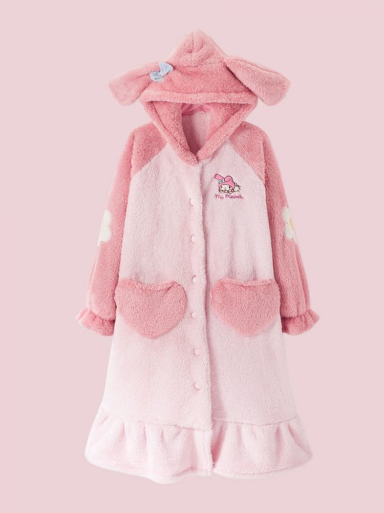 Sanrio Authorized My Melody Hooded Nightgown