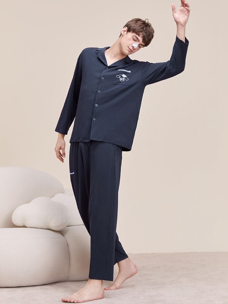 Sanrio Authorized Cinnamoroll/Kuromi Pajama Set Male Version