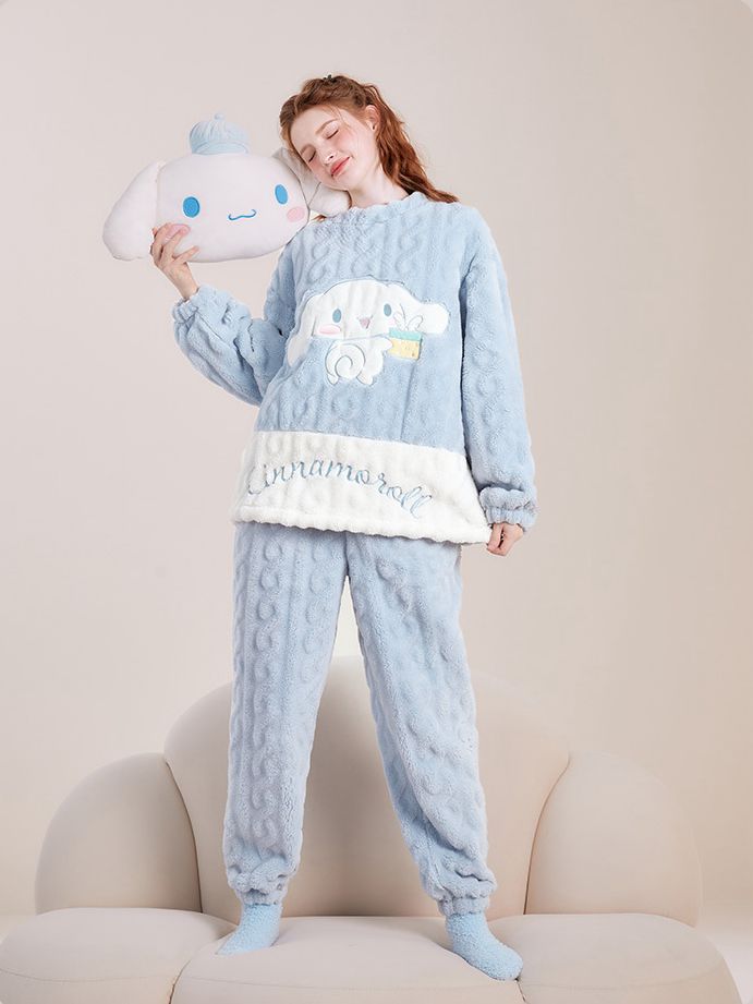 Sanrio Authorized Cinnamoroll/Kuromi Pajama Set