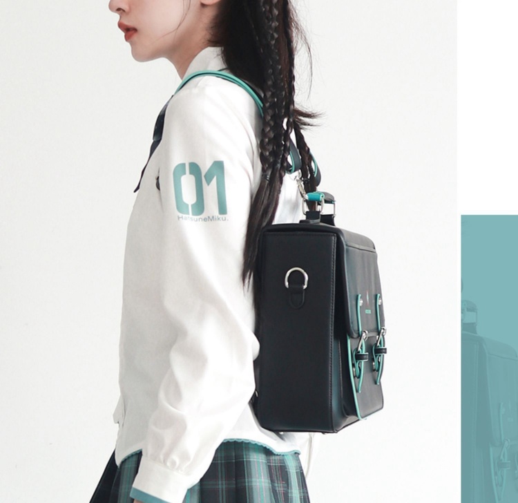 Pikamee Backpacks 3 Pieces Sets Anime Manga Handbag Fashion
