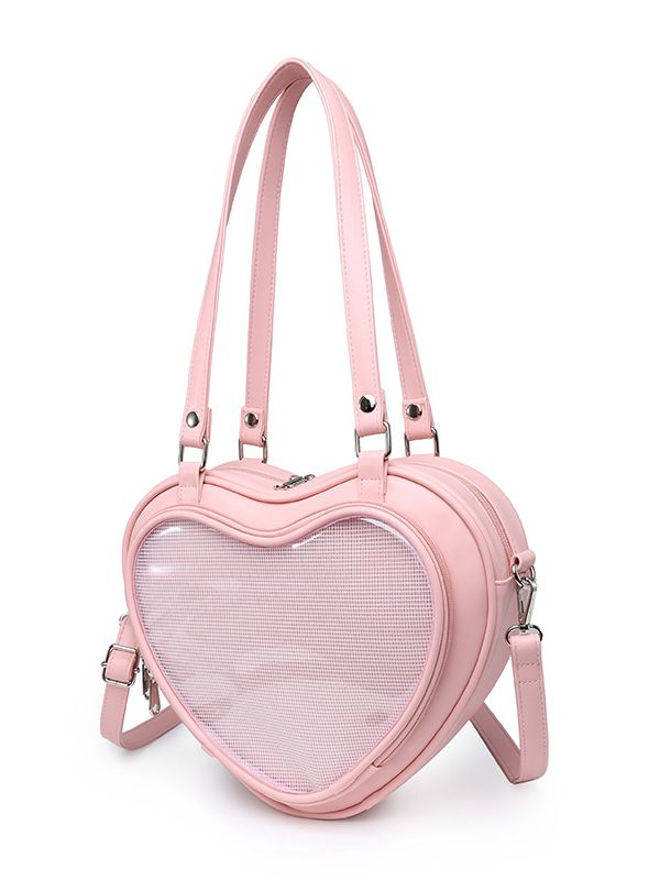 PREORDER Strawberry Heart Ita Bag Red Heart Bag Heart Ita 