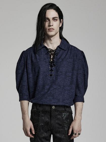 Mens Goth Fashion Tops