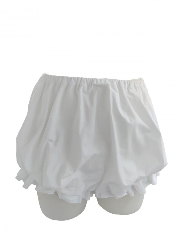 White Ruffles Bloomers