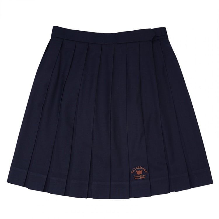 Rilakkuma JK Uniform Sailor Collar Top / Pleated Skirt
