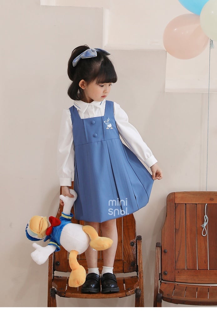 Kuromi Gingham Pinafore Apron