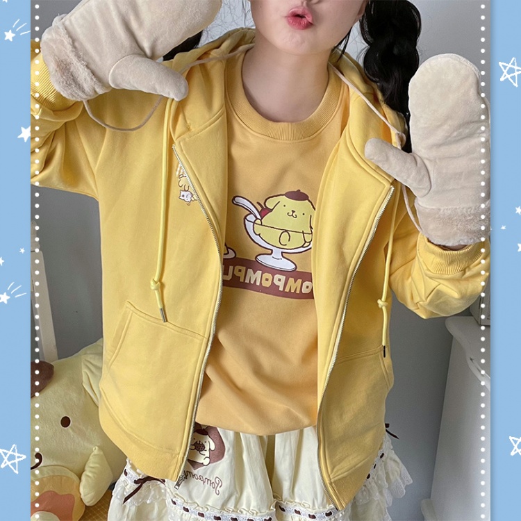 Cinnamoroll / Pompompurin / My Melody / Kuromi Full Zip Hoodie