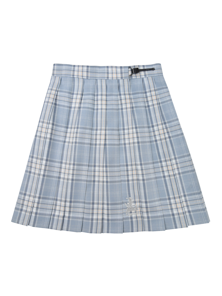 Cinderella Shiny Plaid JK Skirt