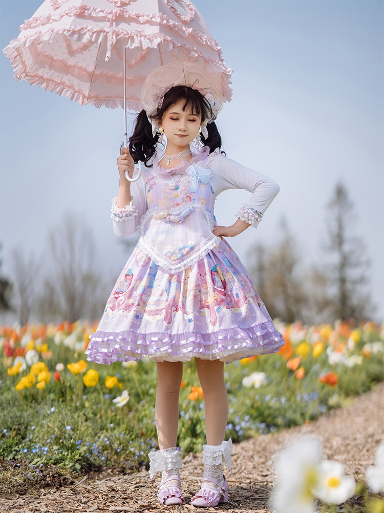 JSK♥Ready to Ship♥Bear Circus♥Sweet Lolita Dress – nbsama