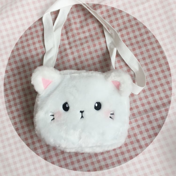 Tiramisu Cubs Plush Cute Lolita Crossbody Bag
