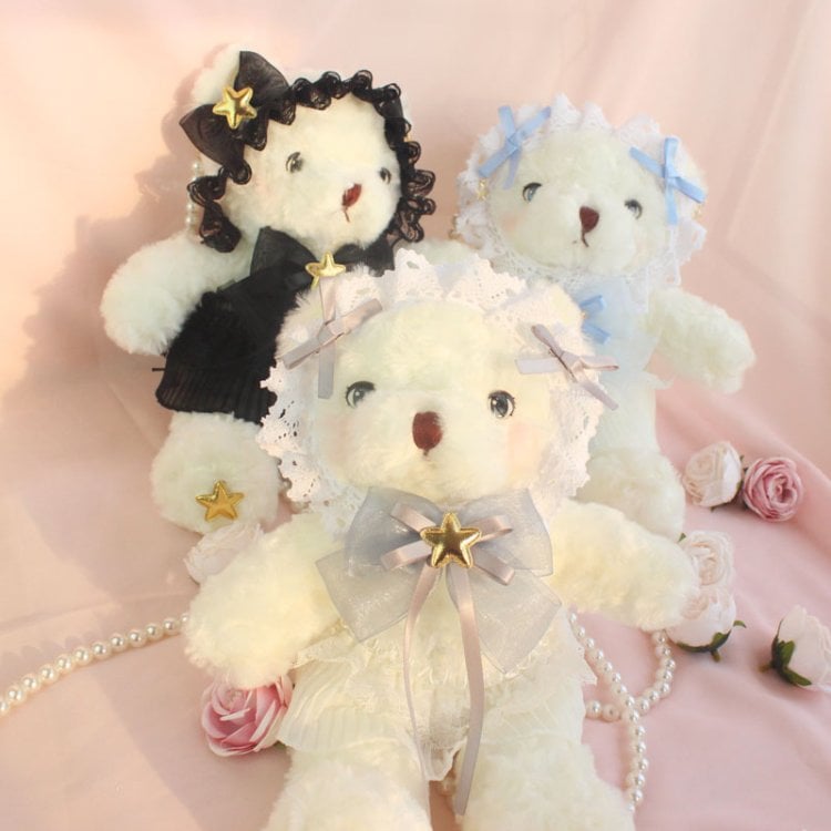 Sweet and Lovely Lolita Crossbody Bear Bag