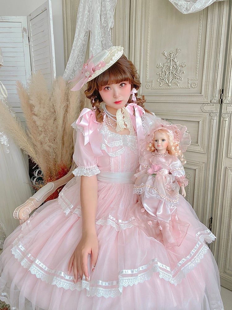 Miss Coco II Elegant Lolita Dress Tiered Skirt OP